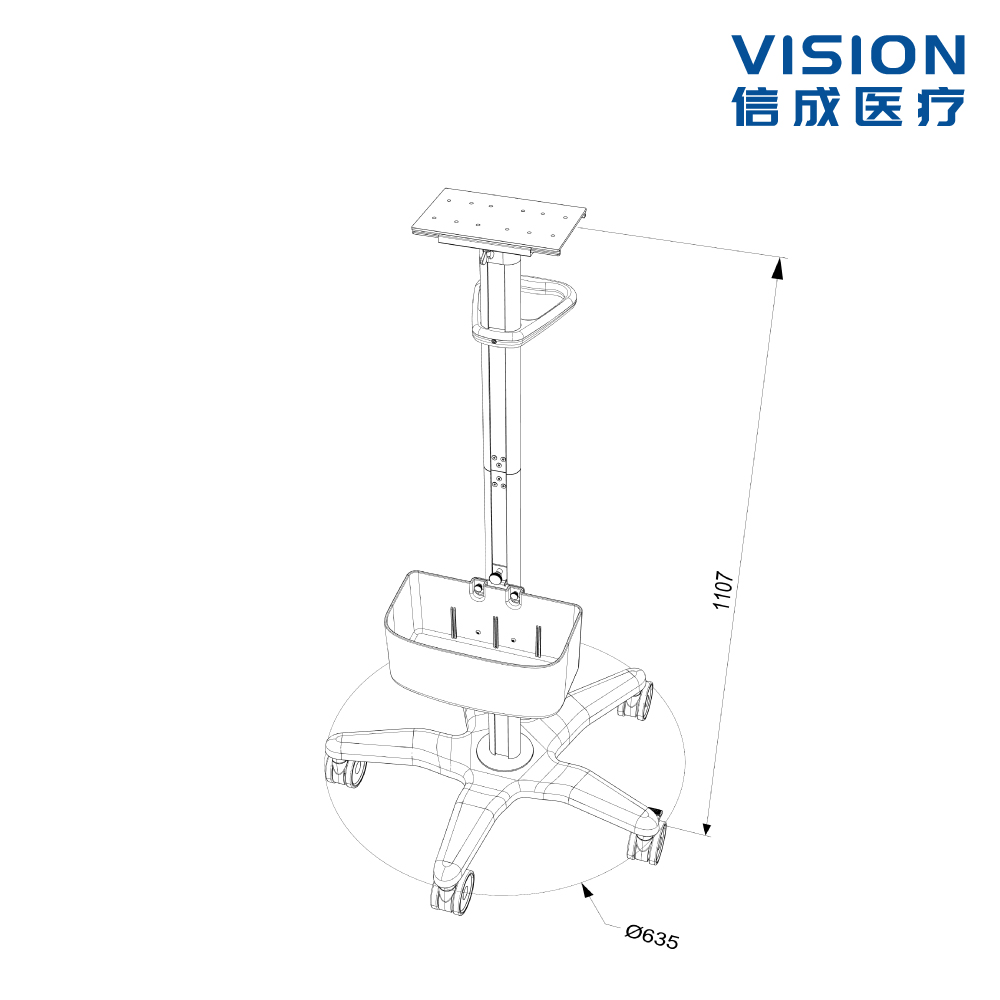 Monitor Cart LX101