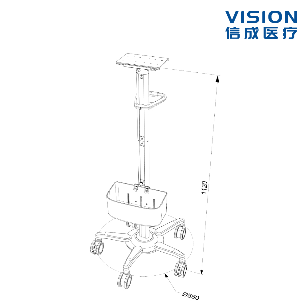 Monitor Cart LX201