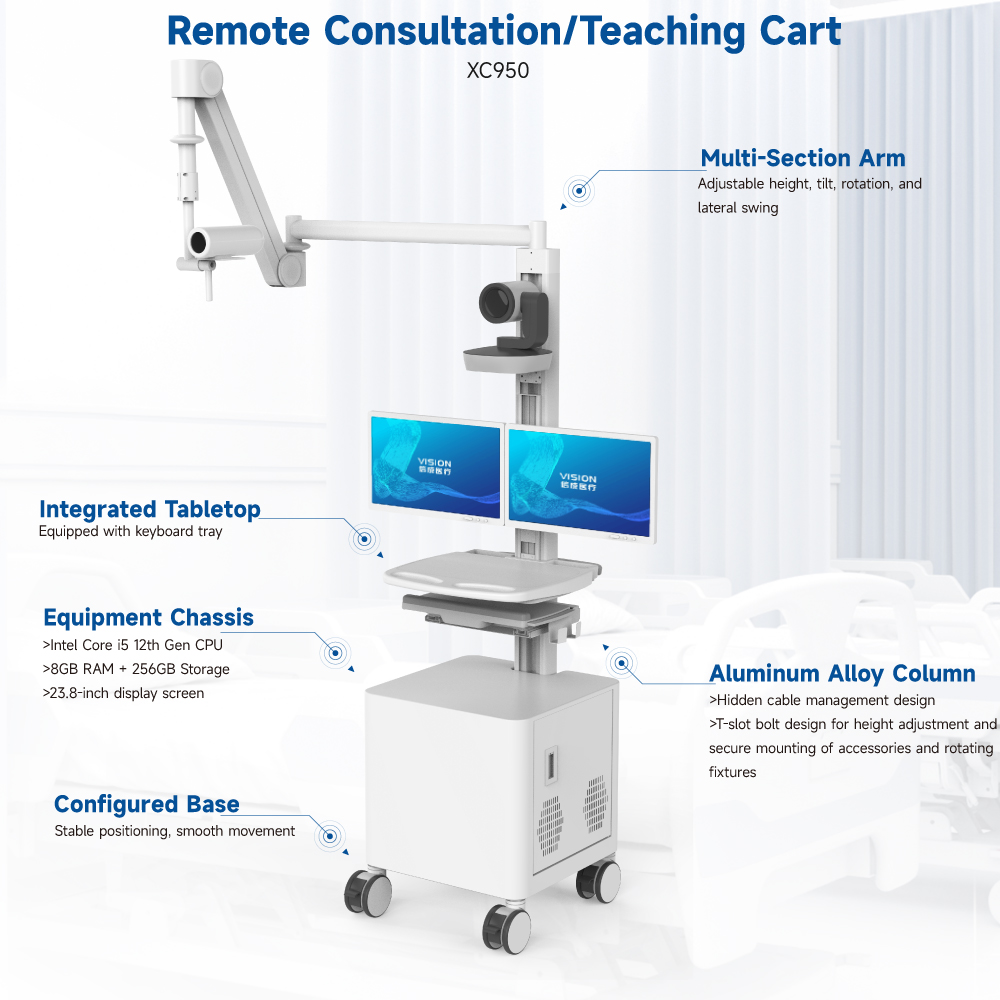 Remote ConsultationTeaching Cart XC950
