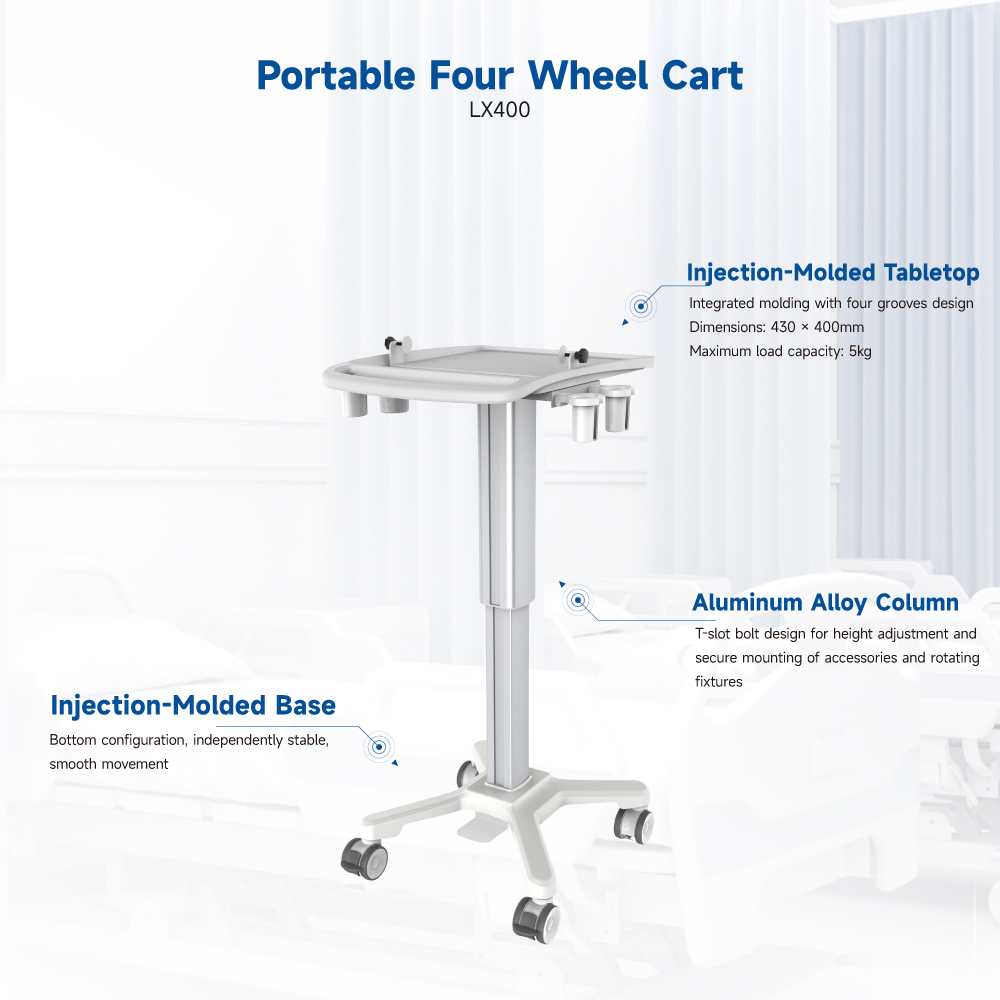 Portable Four Wheel Cart LX400