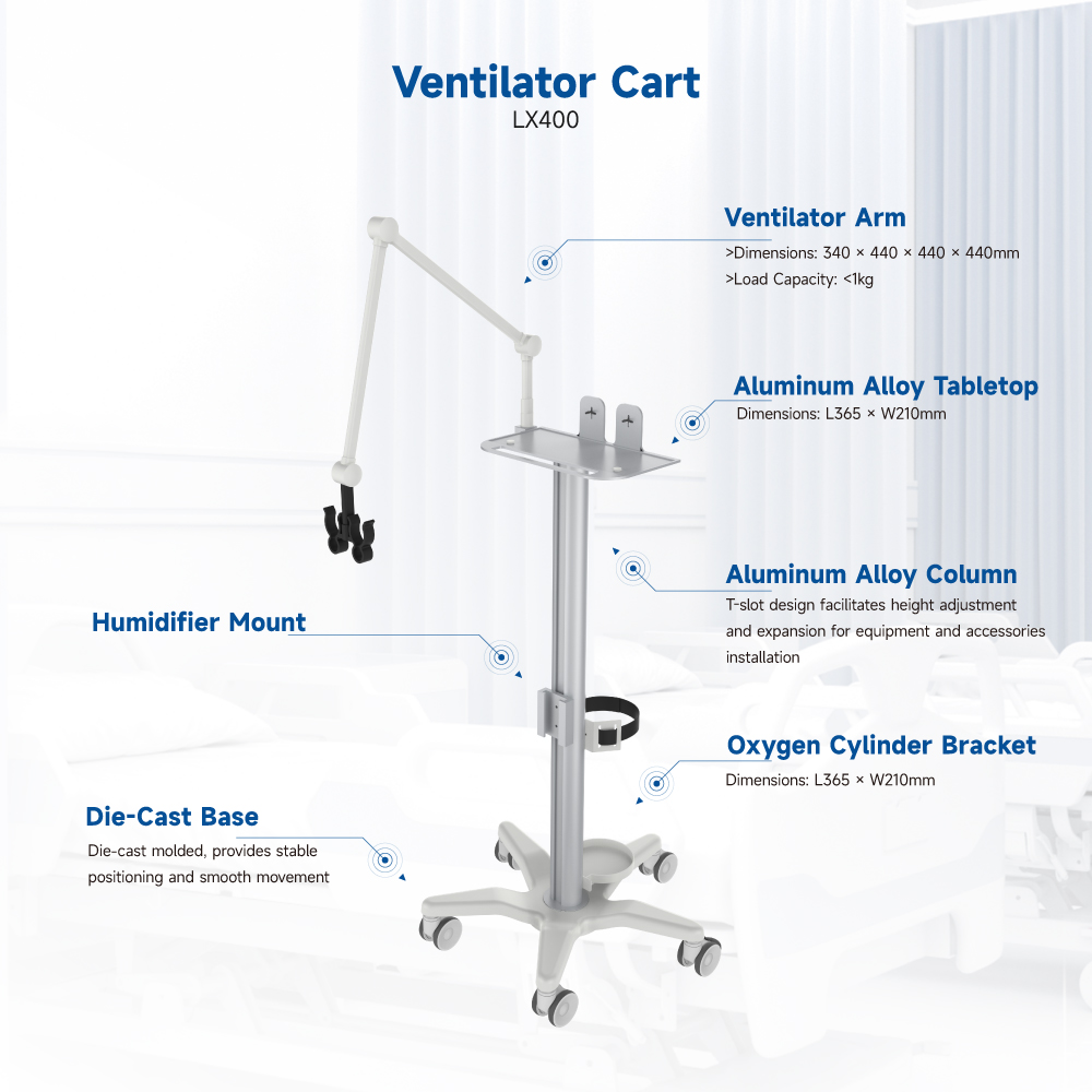 Ventilator Cart LX400
