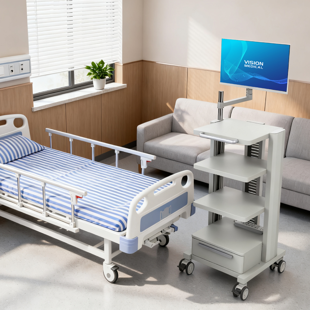 Sheet Metal Endoscopy Cart ·